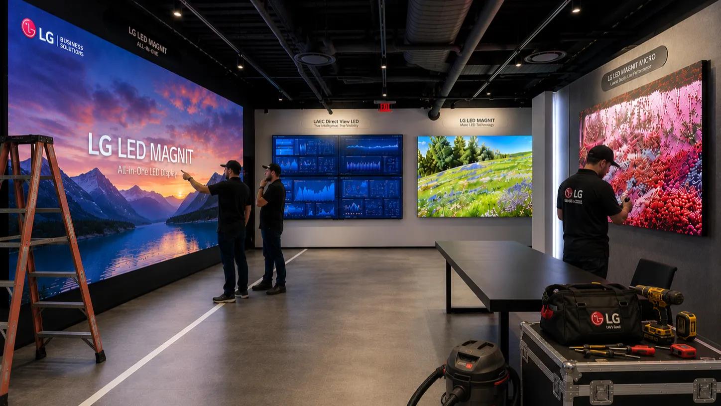 LG Electronics USA Launches DVLED Installation Service