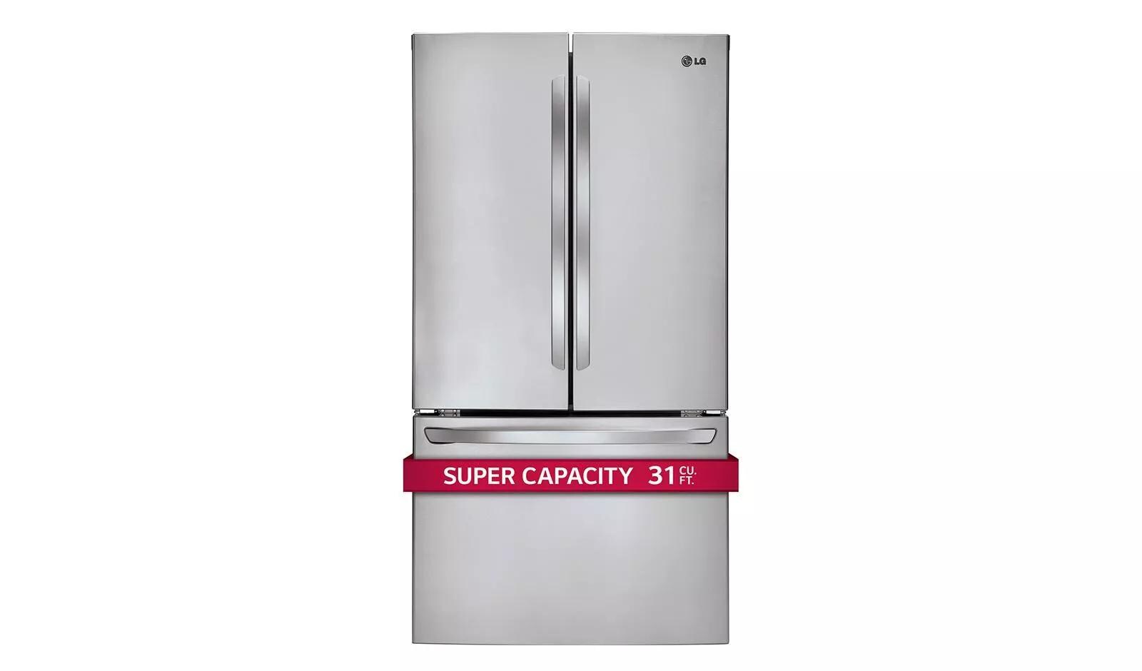 31 cu. ft. Super Capacity 3-Door French Door Refrigerator LFCS31626S