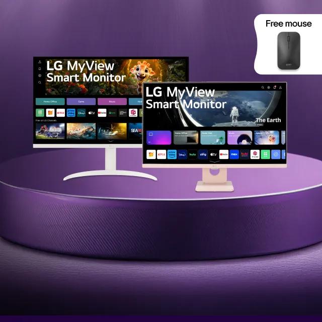 Image of Save up to 25% on select MyView smart monitors—plus FREE mouse