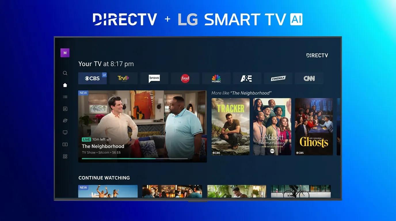 DIRECTV Expands Access to Include LG Smart TVs