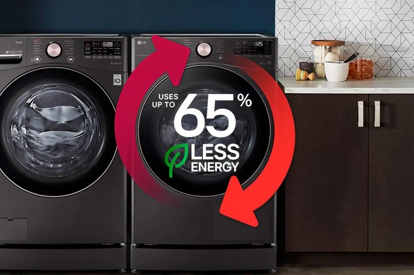 65%
less energy