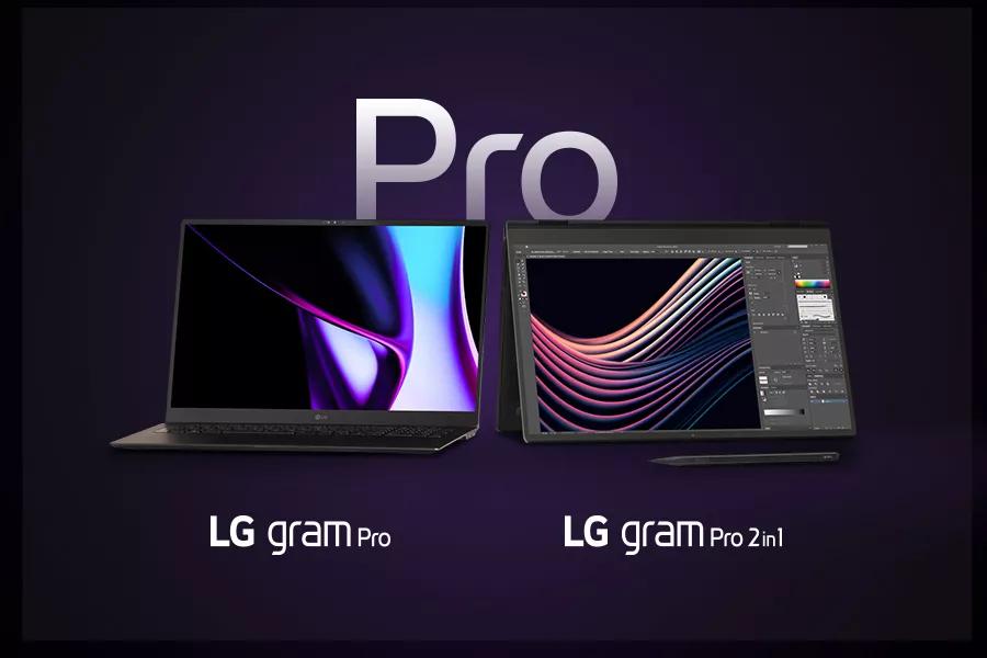 LG GRAM PRO LAPTOPS