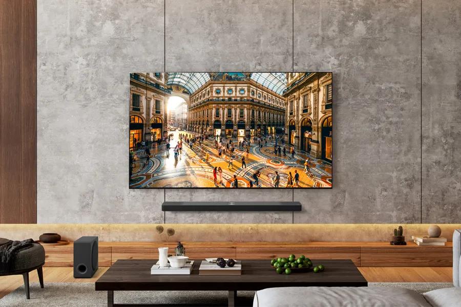 Brilliant LG OLED picture meets immersive sound with LG Soundbars