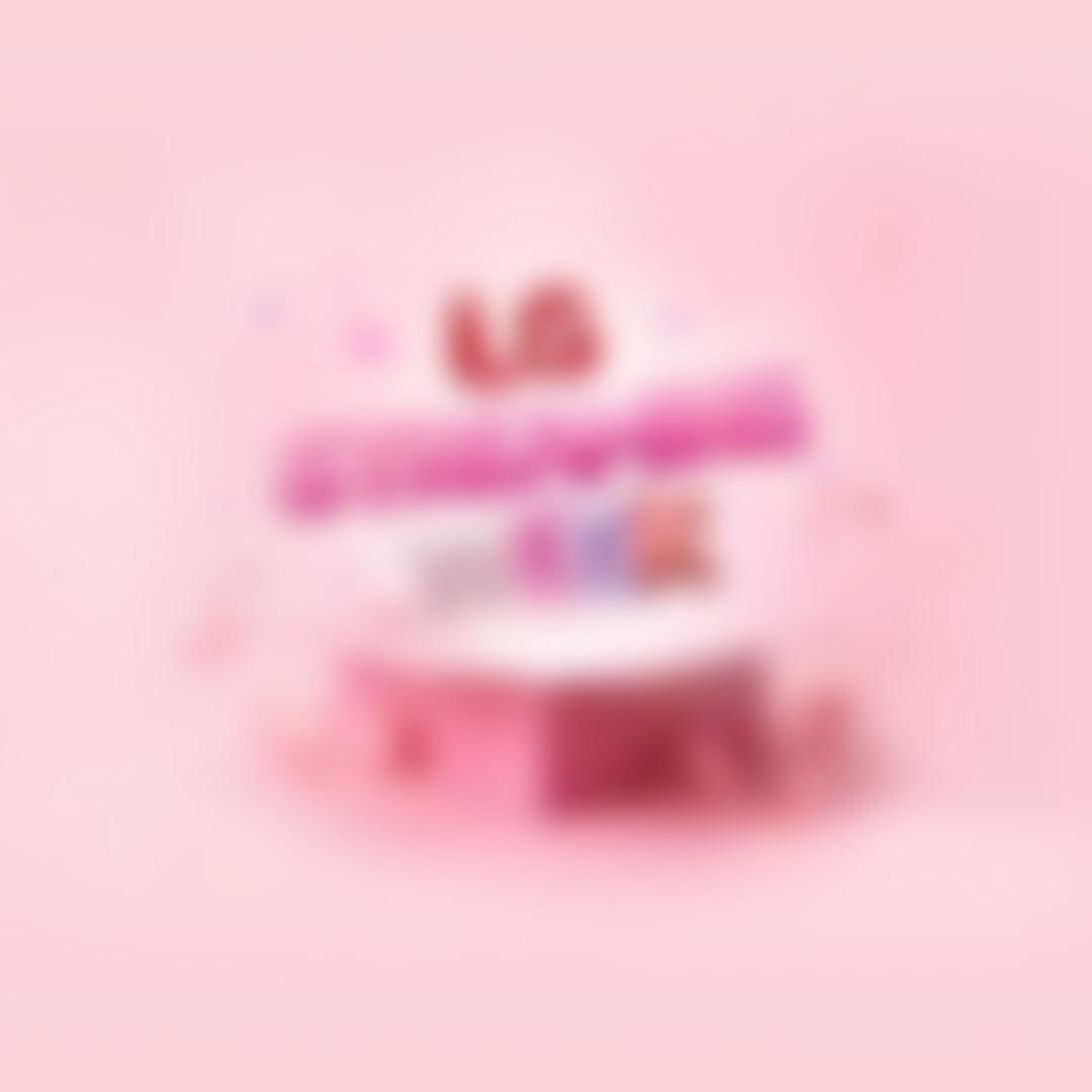 LG Streaming Week promotional image with balloon-letter text emerging from an open gift box with confetti and ribbons