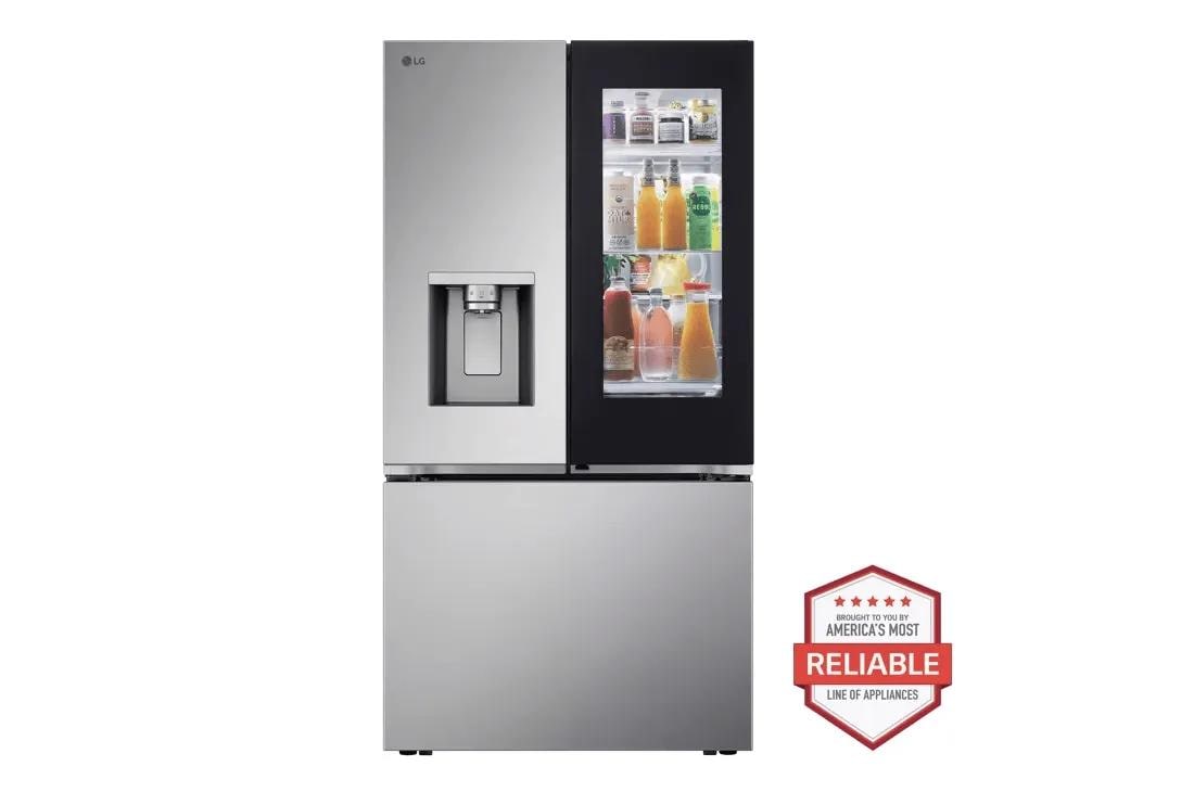 LG 31 cu. ft. Smart Standard-Depth MAX French Door Refrigerator with InstaView Door-in-Door (LF31S6360S)