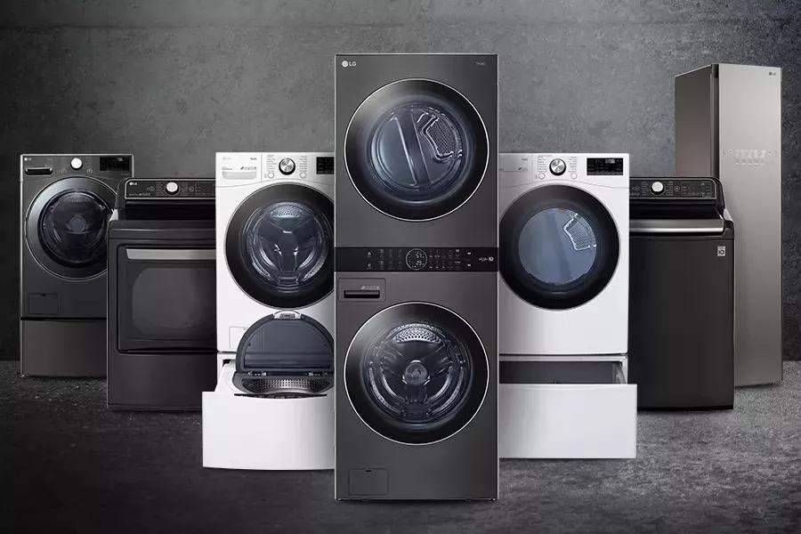 Lg teal deals washer and dryer