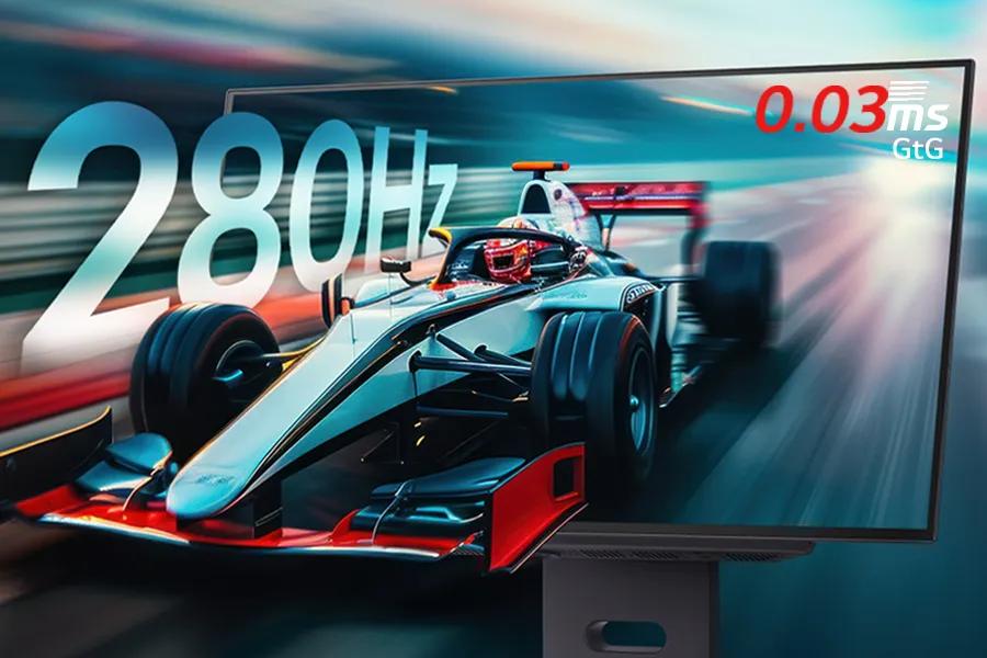 27” OLED Brilliance with up to 280Hz of Game-Changing Speed