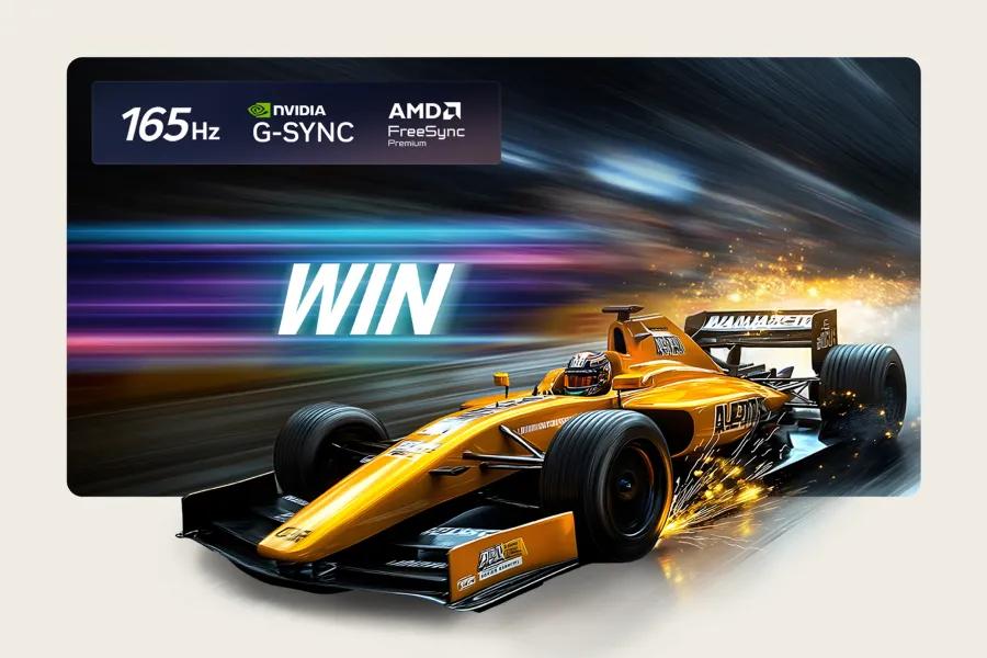 LG OLED evo C6 gaming with 165Hz, G-Sync and FreeSync Premium