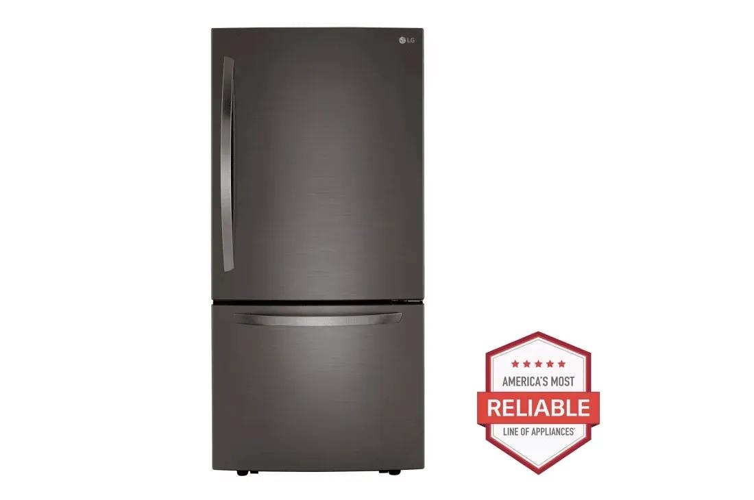 LG 26 cu. ft. Bottom Freezer Refrigerator (LRDCS2603D)