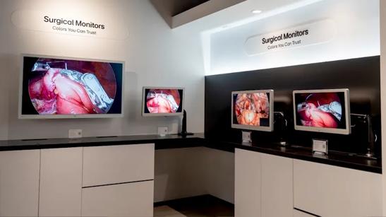 LG Surgical Monitors on display at the New Jersey BIC.