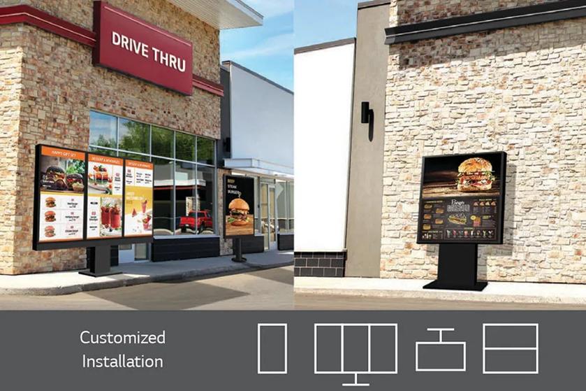Digital Signage Outdoor XE4F-M Customizable