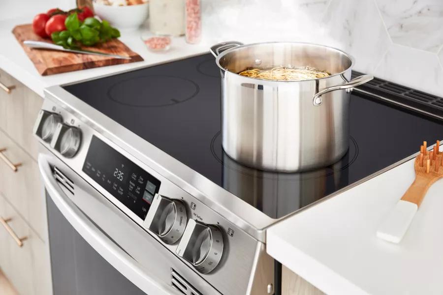 Built In Cookware Heating Efficiency Indicator