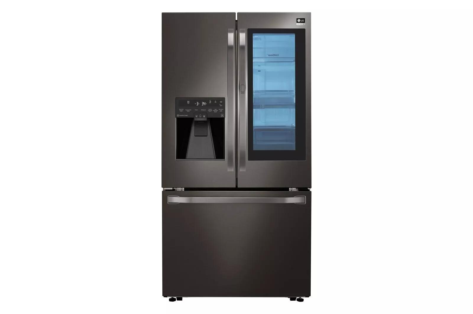 LG STUDIO 24 cu. ft. Smart wi-fi Enabled InstaView™ Door-in-Door® Counter-Depth Refrigerator LSFXC2496D