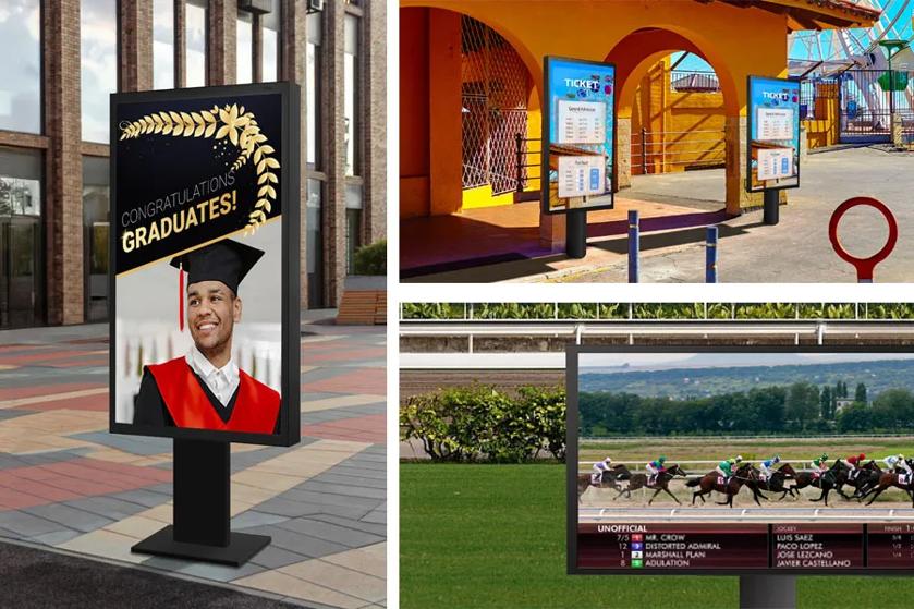 Digital signage outdoor signage IP Rated Display