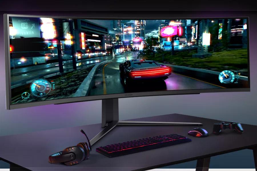 LG UltraGear 49 Class DQHD Curved Gaming Monitor