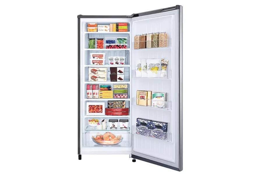 LG LROFC0605V freezer interior capacity