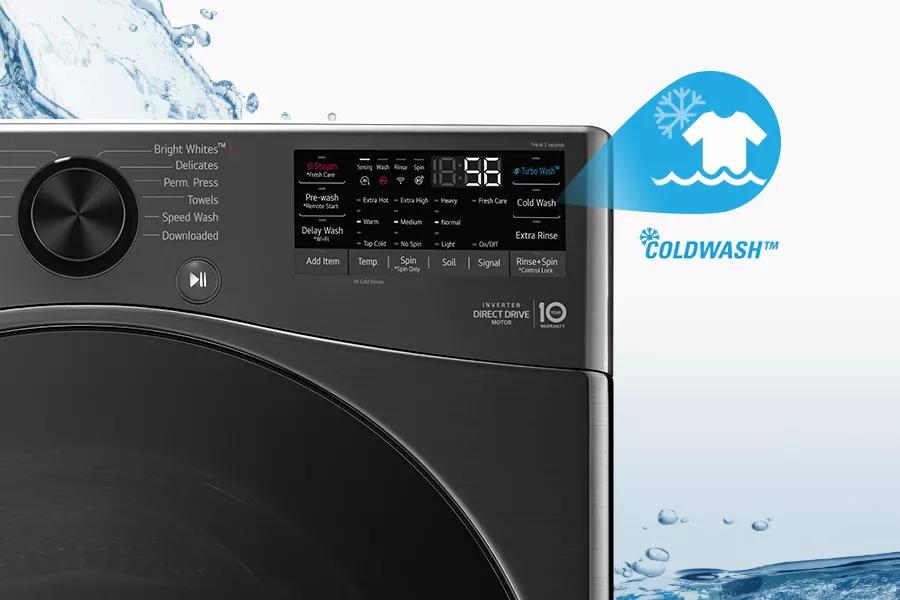 5.0 cu. ft. Mega Capacity Smart WashCombo™ All-in-One Washer/Dryer with  Inverter HeatPump™ Technology and Direct Drive Motor