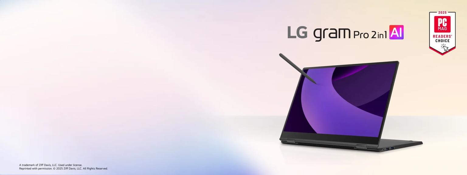 LG Gram Pro 2 in 1 Laptops
