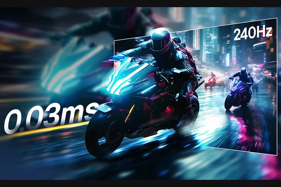 27” OLED Brilliance with up to 240Hz of Game-Changing Speed