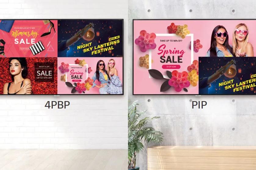 Digital Signage PBP & PIP
