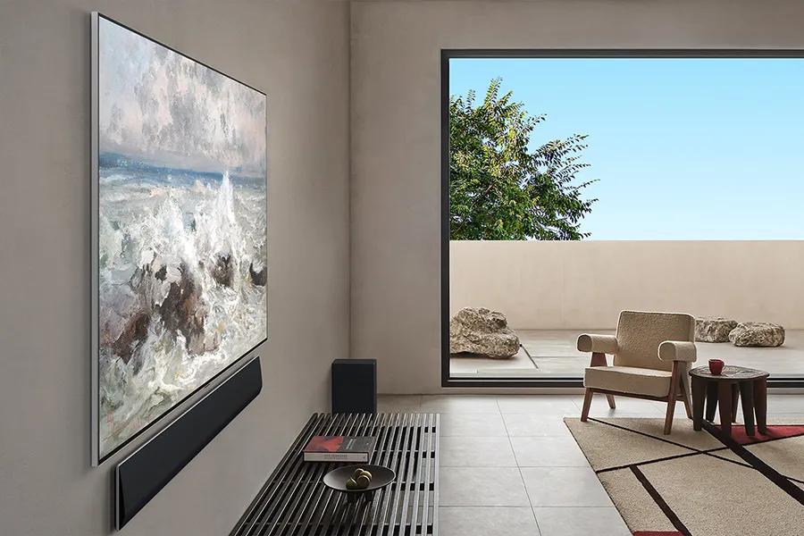 Hangs like a work of art