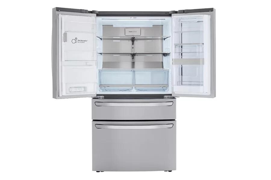LG LRMVC2306D Counter-Depth Refrigerator, Black Stainless Steel on Fridge.com