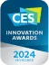 Badge labeled 'CES Innovation Awards 2024 Honoree.'