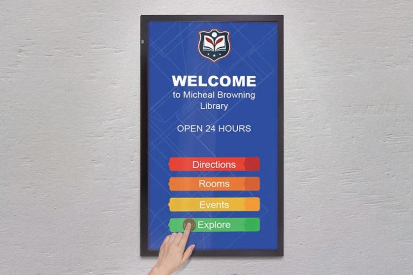 Digital Signage Touch Display 55TC3CG-H Precise Touch