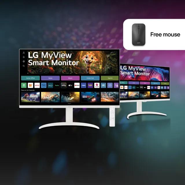 Save up to 30% on select MyView smart monitors + FREE mouse