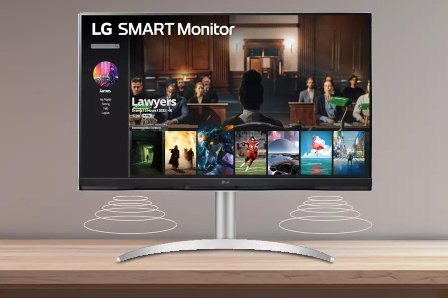 LG's newest 32-inch 4K monitor is a looker with a smart TV inside - The  Verge