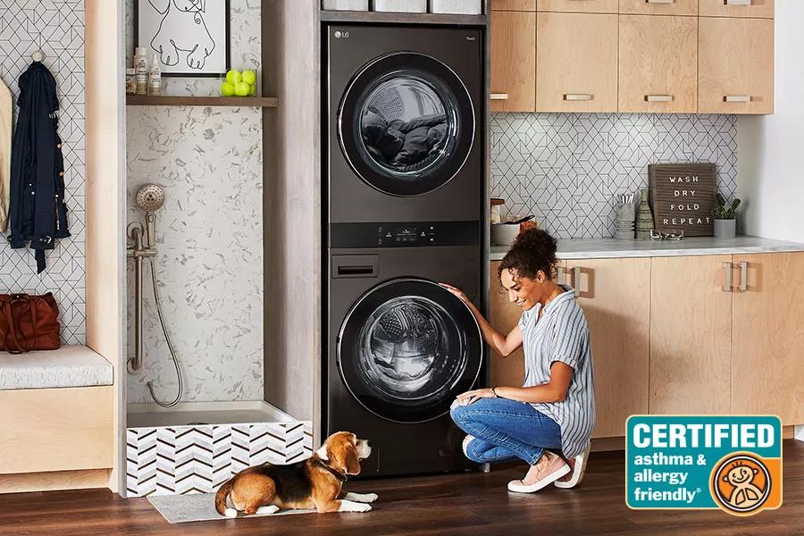 Lg washer outlet dryer tower