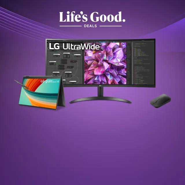 Image for Save up to 50% on select tech + extra 5% with code: LGD5