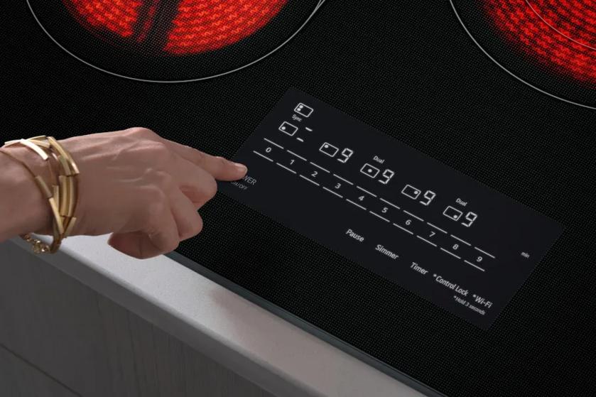 Sleek Backlit Controls