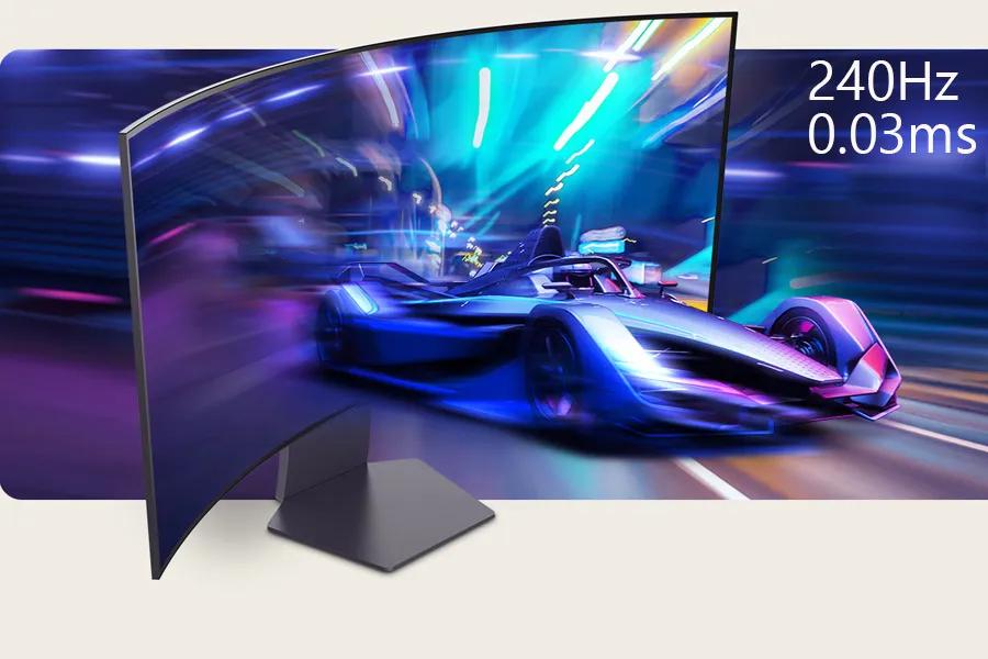 Kuni 240Hz ja 0,03 ms vapustavalt kiireks OLED-mängimiseks