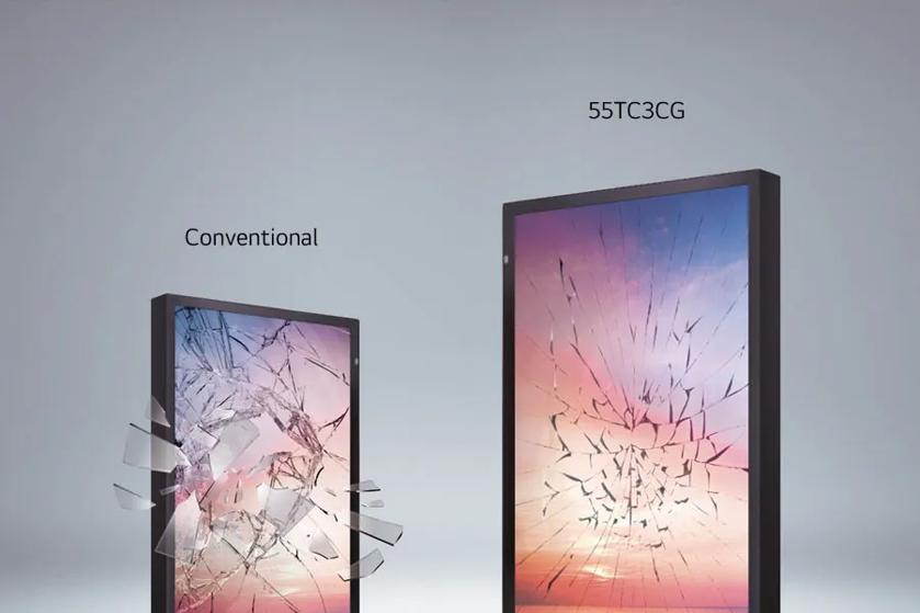 Digital Signage Touch Display 55TC3CG-H Shatter Proof
