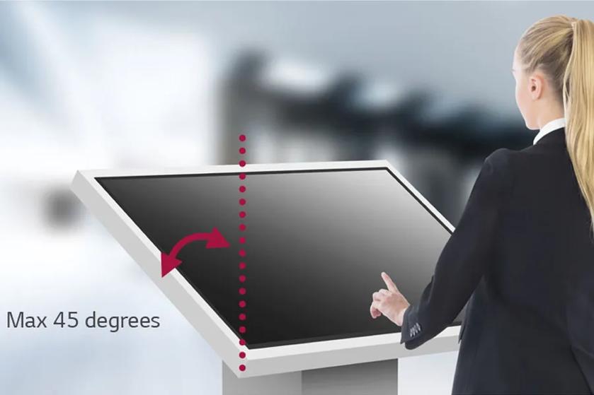 Digital Signage Touch TNF3K-S 45 Degree Angle