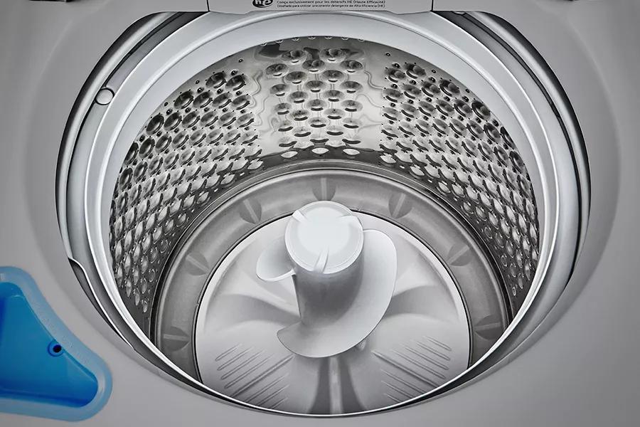 LG 4.1-cu ft Agitator Top-Load Washer (White) in the Top-Load Washers  department at