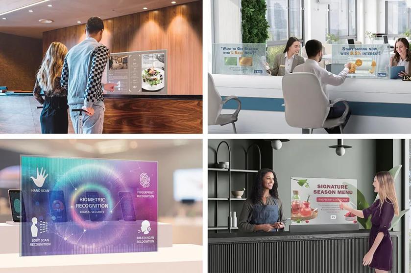 Digital Signage Transparent OLED Versatility Use Cases