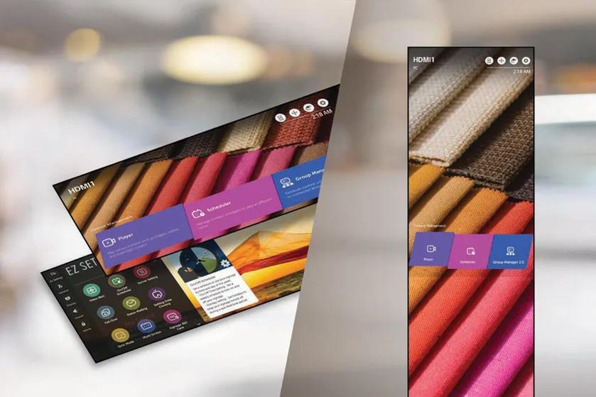 Digital Signage Ultra Stretch Signage webOS