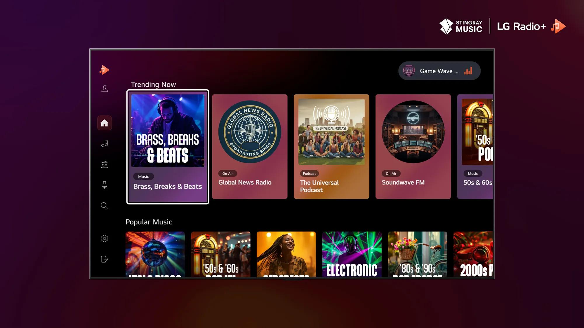 LG RADIO+ POWERS UP WITH STINGRAY MUSIC FOR A SEAMLESS AND ENRICHED AUDIO STREAMING EXPERIENCE