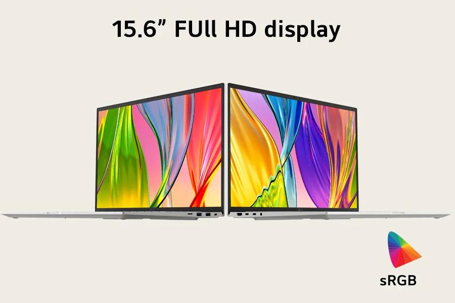 15.6" FULL HD display