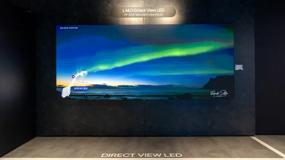 LG LAED Direct View LED on display in the New Jersey BIC.