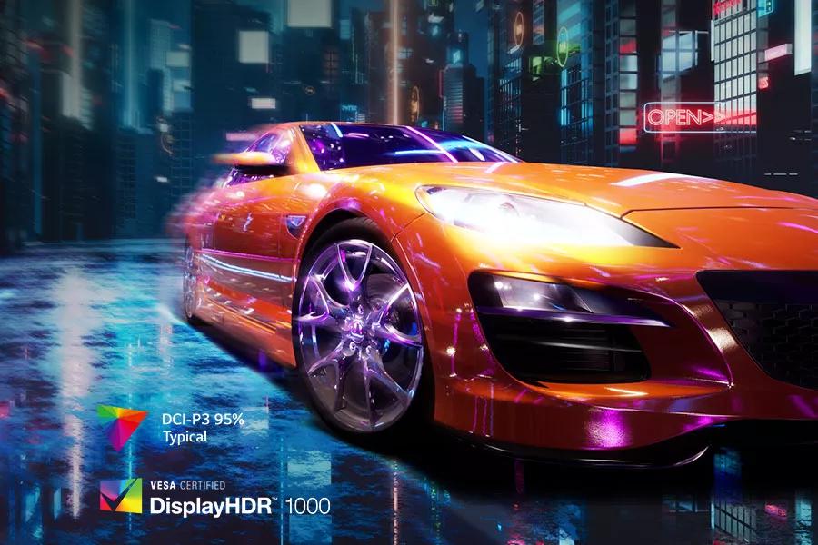 49GR85DC supports VESA DisplayHDR 1000