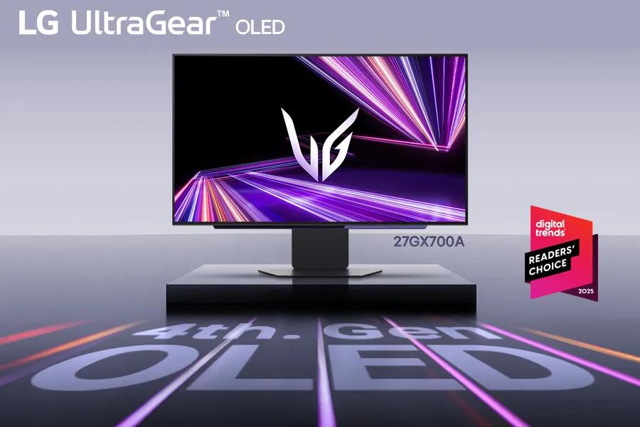 LG UltraGear 27GX700A-B.AUS Gaming Monitor - Thumbnail 3