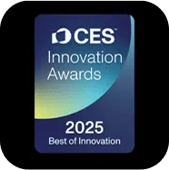 Badge for CES Innovation Awards.
