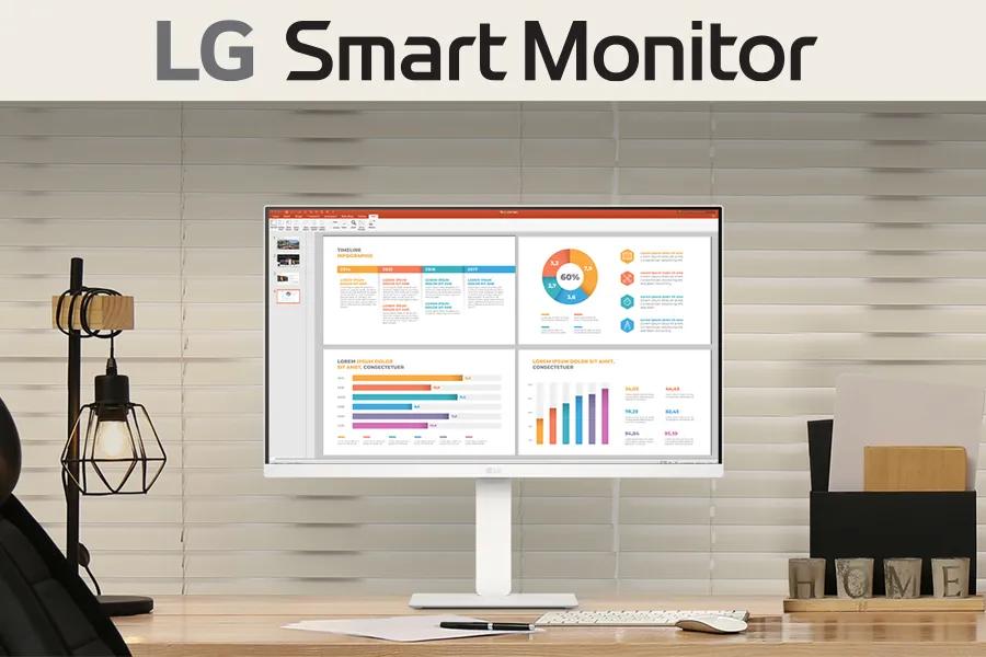 27 Inch IPS Smart Monitor - 27U730SA-W | LG USA