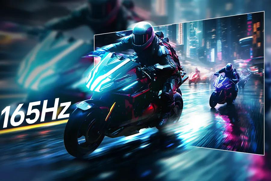 Experience Smooth Motion with 165Hz