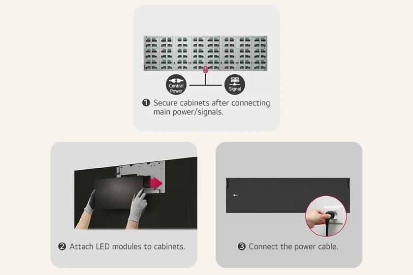 LUPA DVLED installation steps