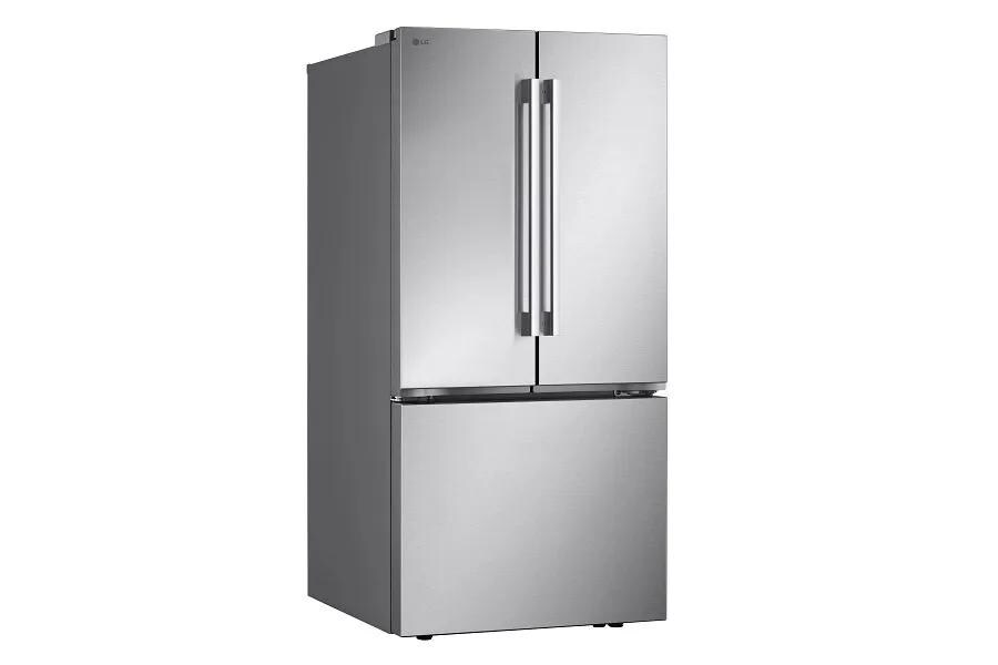LF21G6201 French Door Refrigerator Side Angel View