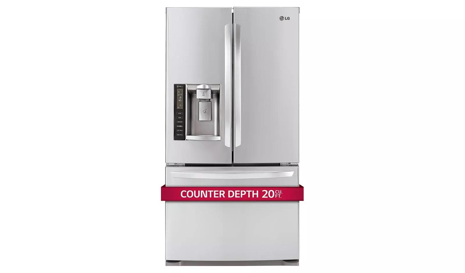 20 cu. ft. French Door Counter-Depth Refrigerator LFX21976ST